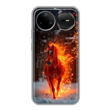 Силиконовый чехол на Huawei Nova 15 Pro с принтом Новый год Силиконовый чехол на Huawei Nova 15 Pro с принтом Новый год