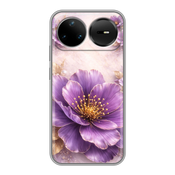 Силиконовый чехол на Huawei Nova 15 Pro с принтом женский