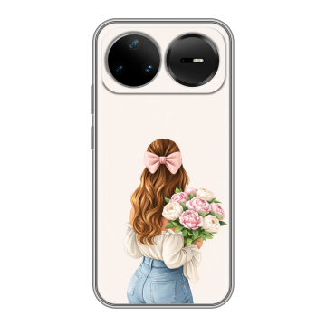 Силиконовый чехол на Huawei Nova 15 Pro с принтом женский Силиконовый чехол на Huawei Nova 15 Pro с принтом женский