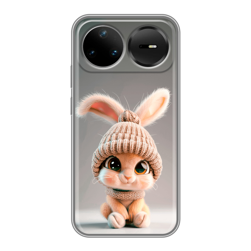 Силиконовый чехол на Huawei Nova 15 Pro с принтом Кролик Силиконовый чехол на Huawei Nova 15 Pro с принтом Кролик