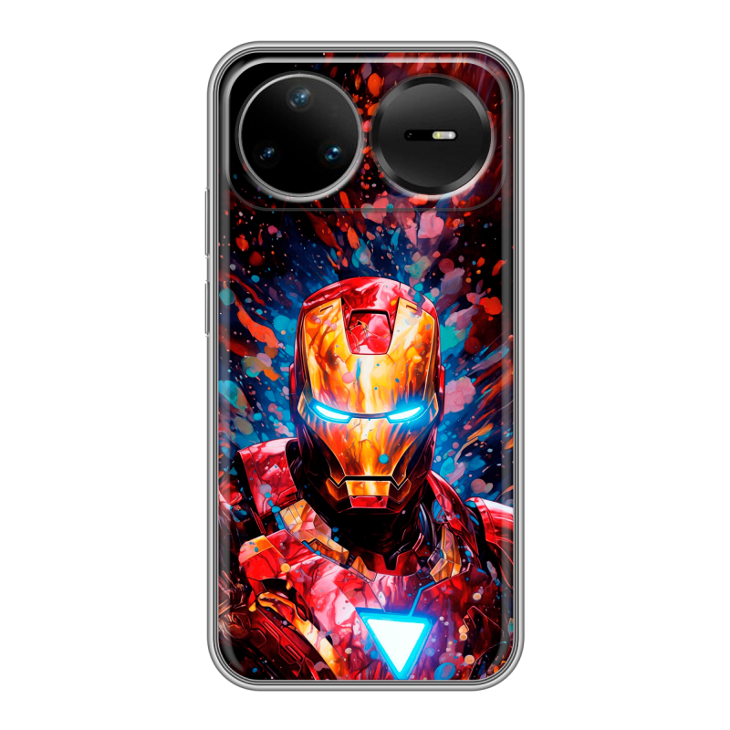 Силиконовый чехол на Huawei Nova 15 Pro с принтом Железный человек Ironman Силиконовый чехол на Huawei Nova 15 Pro с принтом Железный человек Ironman