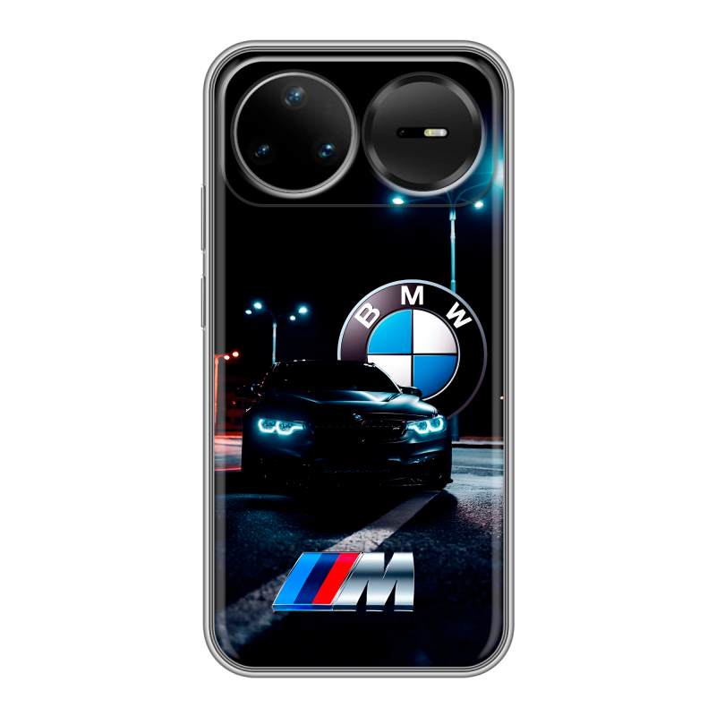 Силиконовый чехол на Huawei Nova 15 Pro с принтом БМВ BMW Силиконовый чехол на Huawei Nova 15 Pro с принтом БМВ BMW