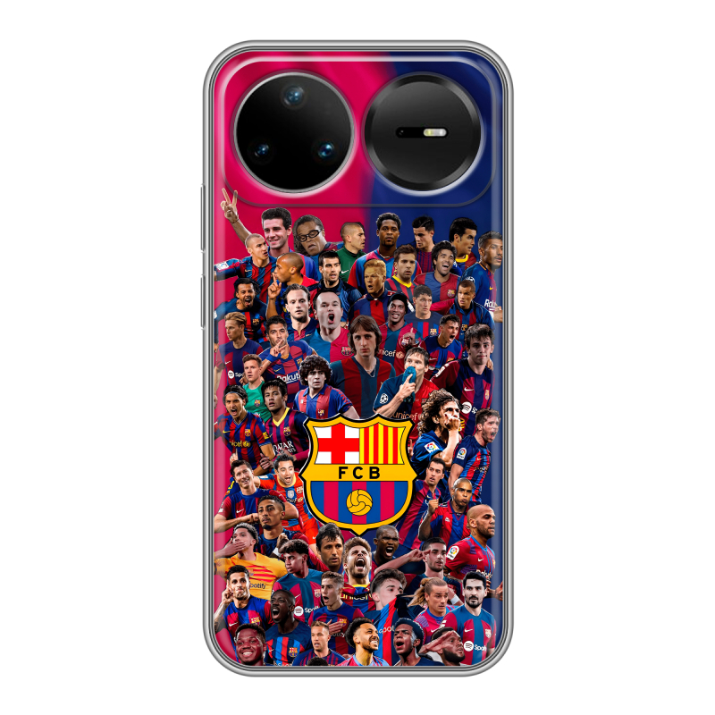 Силиконовый чехол на Huawei Nova 15 Pro с принтом Барселона Barcelona Силиконовый чехол на Huawei Nova 15 Pro с принтом Барселона Barcelona