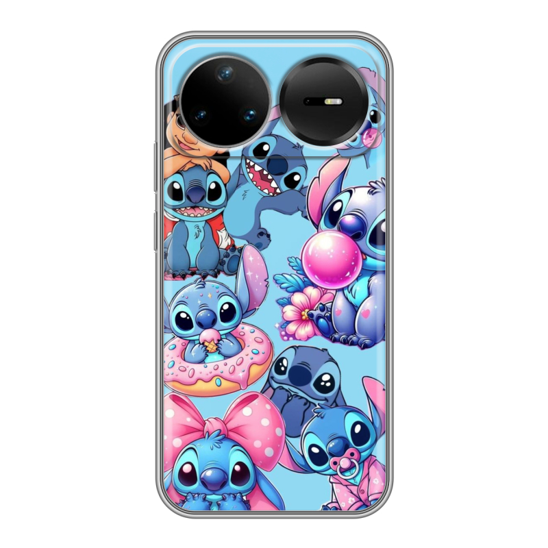 Силиконовый чехол на Huawei Nova 15 Pro с принтом Лило и Стич Силиконовый чехол на Huawei Nova 15 Pro с принтом Лило и Стич