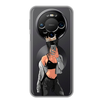 Силиконовый чехол на Huawei Mate 80 Pro с принтом Женские принты Силиконовый чехол на Huawei Mate 80 Pro с принтом Женские принты