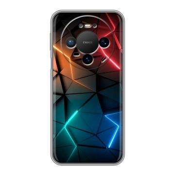 Силиконовый чехол на Huawei Mate 80 Pro с принтом Абстракция неон Силиконовый чехол на Huawei Mate 80 Pro с принтом Абстракция неон