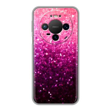 Силиконовый чехол на Huawei Mate 80 Pro с принтом Блестки