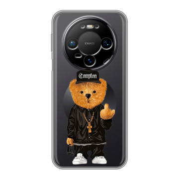 Силиконовый чехол на Huawei Mate 80 Pro с принтом Плюшевый медведь Силиконовый чехол на Huawei Mate 80 Pro с принтом Плюшевый медведь