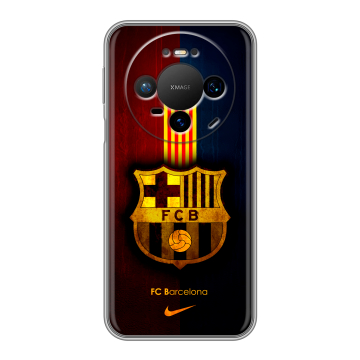 Силиконовый чехол на Huawei Mate 80 Pro с принтом Барселона Barcelona
