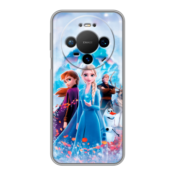 Силиконовый чехол на Huawei Mate 80 Pro с принтом Холодное сердце Frozen Силиконовый чехол на Huawei Mate 80 Pro с принтом Холодное сердце Frozen