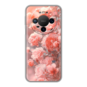 Силиконовый чехол на Huawei Mate 80 Pro с принтом Розы цветы Силиконовый чехол на Huawei Mate 80 Pro с принтом Розы цветы