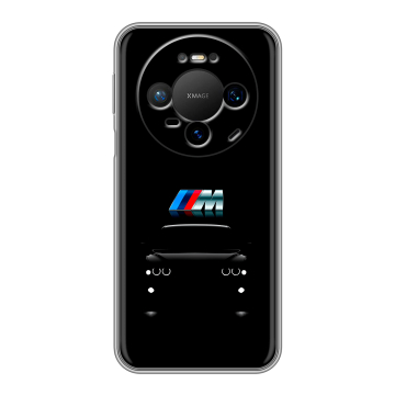 Силиконовый чехол на Huawei Mate 80 Pro с принтом БМВ BMW