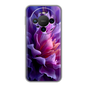 Силиконовый чехол на Huawei Mate 80 Pro с принтом женский цветы Силиконовый чехол на Huawei Mate 80 Pro с принтом женский цветы