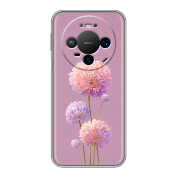 Силиконовый чехол на Huawei Mate 80 Pro с принтом Цветы Силиконовый чехол на Huawei Mate 80 Pro с принтом Цветы