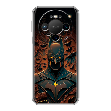 Силиконовый чехол на Huawei Mate 80 Pro с принтом Batman Бэтмен Силиконовый чехол на Huawei Mate 80 Pro с принтом Batman Бэтмен