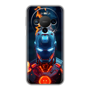 Силиконовый чехол на Huawei Mate 80 Pro с принтом IronMan Железный человек Силиконовый чехол на Huawei Mate 80 Pro с принтом IronMan Железный человек