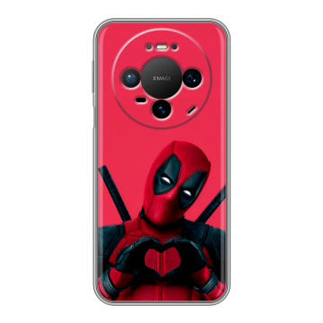 Силиконовый чехол на Huawei Mate 80 Pro с принтом Дедпул Deadpool Силиконовый чехол на Huawei Mate 80 Pro с принтом Дедпул Deadpool