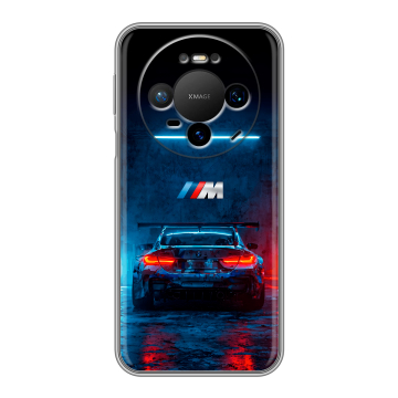 Силиконовый чехол на Huawei Mate 80 Pro с принтом BMW БМВ Силиконовый чехол на Huawei Mate 80 Pro с принтом BMW БМВ