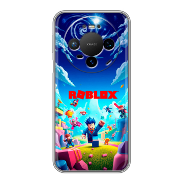 Силиконовый чехол на Huawei Mate 80 Pro с принтом Roblox Роблокс Силиконовый чехол на Huawei Mate 80 Pro с принтом Roblox Роблокс