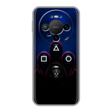 Силиконовый чехол на Huawei Mate 80 Pro с принтом Игра Кальмара