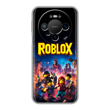 Силиконовый чехол на Huawei Mate 80 Pro с принтом Roblox Роблокс Силиконовый чехол на Huawei Mate 80 Pro с принтом Roblox Роблокс