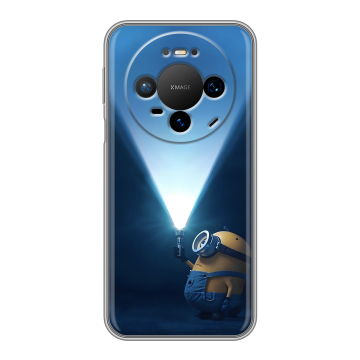 Силиконовый чехол на Huawei Mate 80 Pro с принтом Миньоны Силиконовый чехол на Huawei Mate 80 Pro с принтом Миньоны