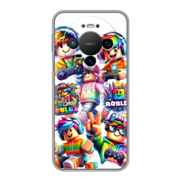 Силиконовый чехол на Huawei Mate 80 Pro с принтом Roblox Роблокс Силиконовый чехол на Huawei Mate 80 Pro с принтом Roblox Роблокс