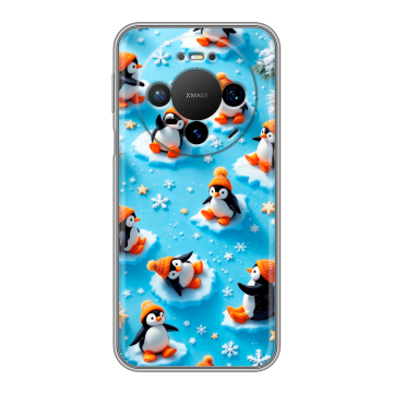 Силиконовый чехол на Huawei Mate 80 Pro с принтом Новый год