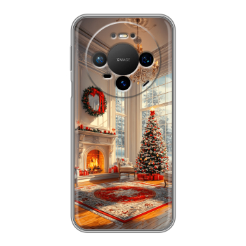 Силиконовый чехол на Huawei Mate 80 Pro с принтом Новый год Силиконовый чехол на Huawei Mate 80 Pro с принтом Новый год