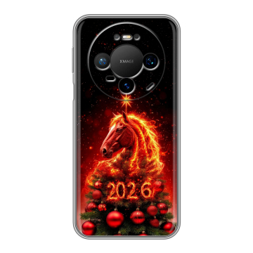 Силиконовый чехол на Huawei Mate 80 Pro с принтом Новый год Силиконовый чехол на Huawei Mate 80 Pro с принтом Новый год