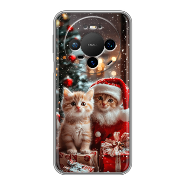 Силиконовый чехол на Huawei Mate 80 Pro с принтом Новый год Силиконовый чехол на Huawei Mate 80 Pro с принтом Новый год