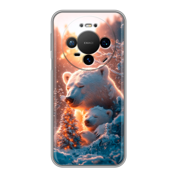 Силиконовый чехол на Huawei Mate 80 Pro с принтом Новый год Силиконовый чехол на Huawei Mate 80 Pro с принтом Новый год