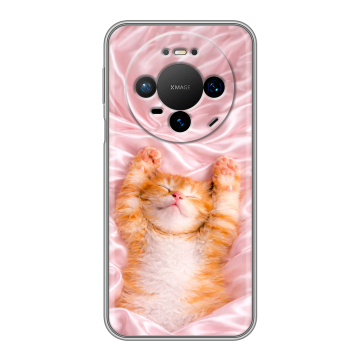 Силиконовый чехол на Huawei Mate 80 Pro с принтом женский