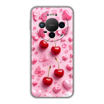 Силиконовый чехол на Huawei Mate 80 Pro с принтом для девочек Силиконовый чехол на Huawei Mate 80 Pro с принтом для девочек