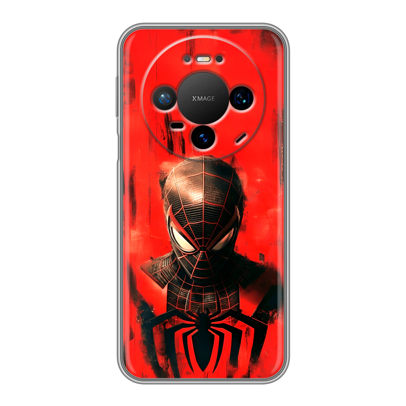 Силиконовый чехол на Huawei Mate 80 Pro с принтом человек паук spiderman Силиконовый чехол на Huawei Mate 80 Pro с принтом человек паук spiderman