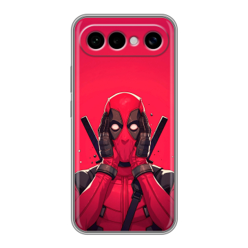 Силиконовый чехол на Vivo X300 FE с принтом Дедпул Deadpool Силиконовый чехол на Vivo X300 FE с принтом Дедпул Deadpool
