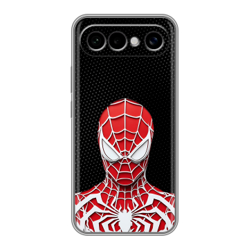 Силиконовый чехол на Vivo X300 FE с принтом человек паук spiderman Силиконовый чехол на Vivo X300 FE с принтом человек паук spiderman