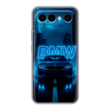 Силиконовый чехол на Vivo X300 FE с принтом BMW БМВ Силиконовый чехол на Vivo X300 FE с принтом BMW БМВ