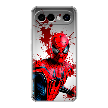 Силиконовый чехол на Vivo X300 FE с принтом Spiderman Человек паук Силиконовый чехол на Vivo X300 FE с принтом Spiderman Человек паук