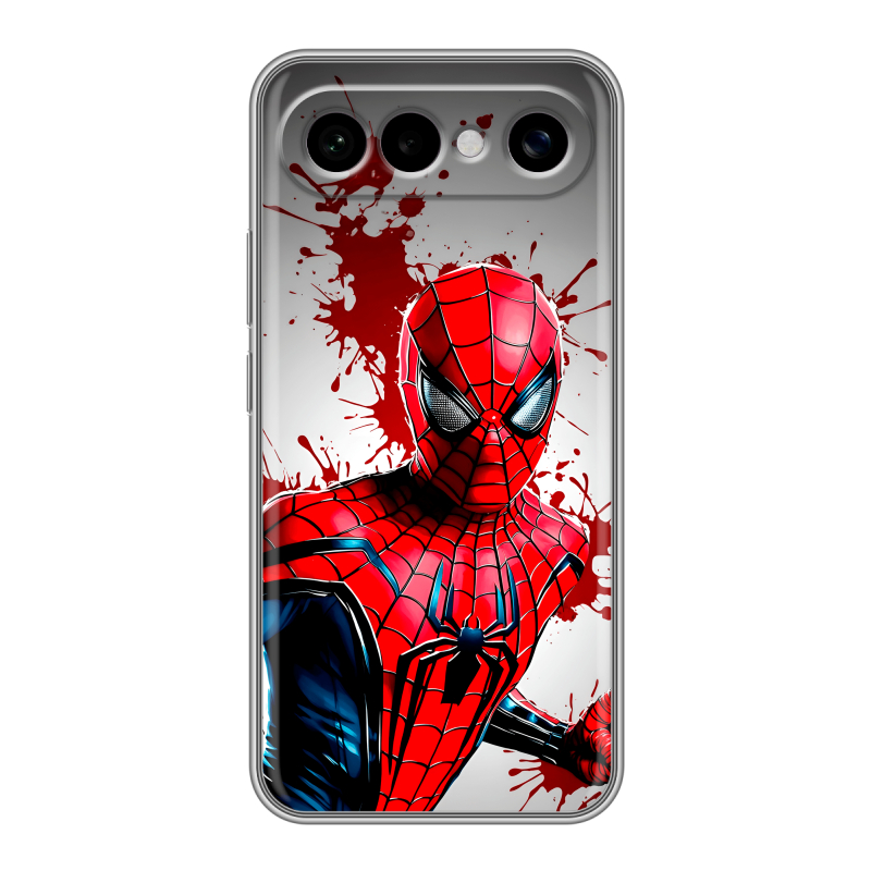Силиконовый чехол на Vivo X300 FE с принтом Spiderman Человек паук Силиконовый чехол на Vivo X300 FE с принтом Spiderman Человек паук