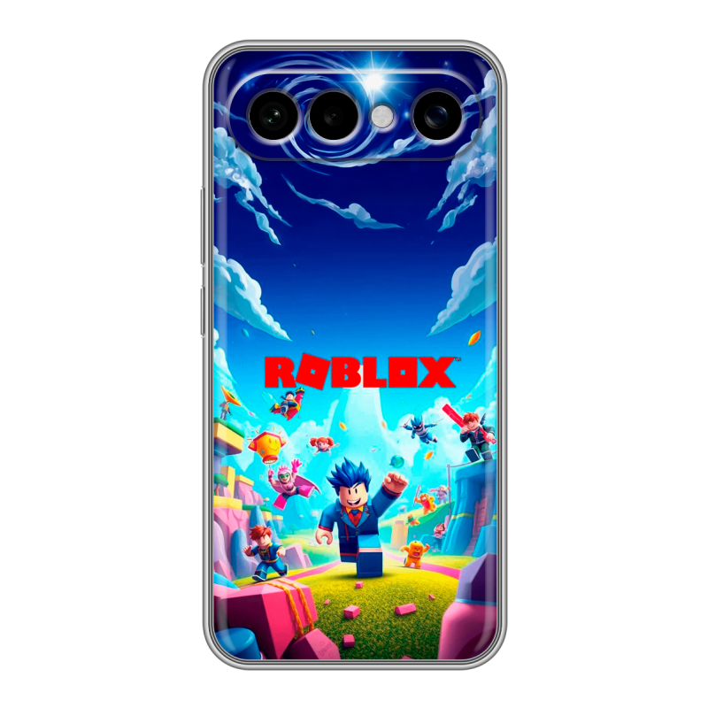 Силиконовый чехол на Vivo X300 FE с принтом Roblox Роблокс Силиконовый чехол на Vivo X300 FE с принтом Roblox Роблокс