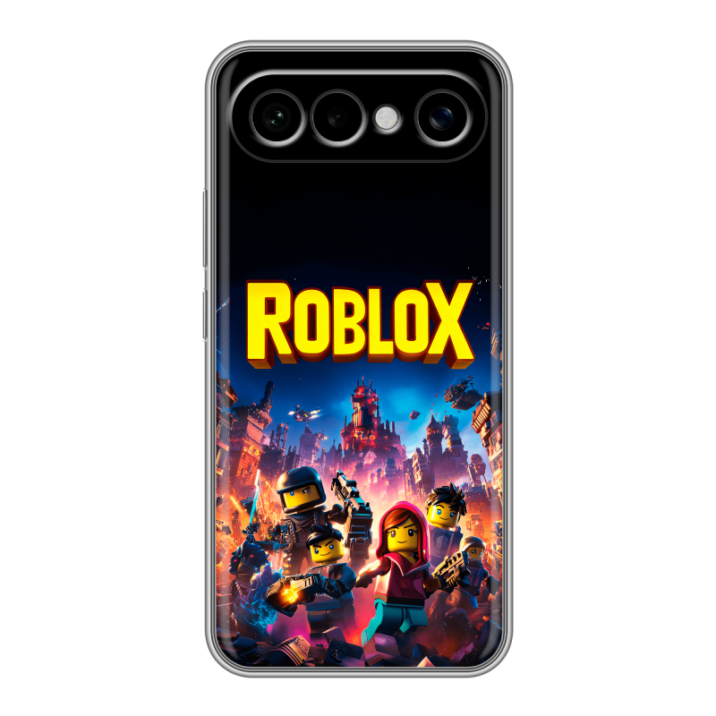 Силиконовый чехол на Vivo X300 FE с принтом Roblox Роблокс Силиконовый чехол на Vivo X300 FE с принтом Roblox Роблокс