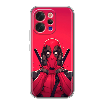 Силиконовый чехол на Vivo V70 с принтом Дедпул Deadpool Силиконовый чехол на Vivo V70 с принтом Дедпул Deadpool