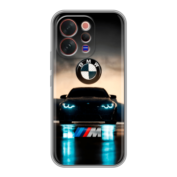 Силиконовый чехол на Vivo V70 с принтом БМВ BMW Силиконовый чехол на Vivo V70 с принтом БМВ BMW