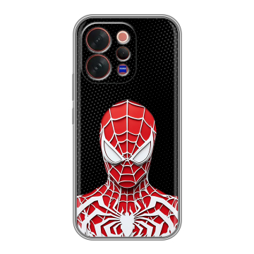 Силиконовый чехол на Vivo V70 с принтом человек паук spiderman Силиконовый чехол на Vivo V70 с принтом человек паук spiderman
