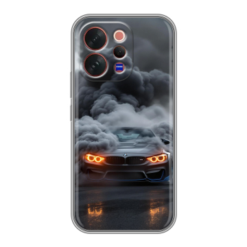 Силиконовый чехол на Vivo V70 с принтом BMW БМВ Силиконовый чехол на Vivo V70 с принтом BMW БМВ