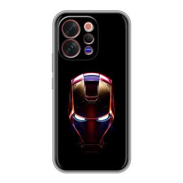 Силиконовый чехол на Vivo V70 с принтом IronMan Железный человек Силиконовый чехол на Vivo V70 с принтом IronMan Железный человек