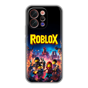 Силиконовый чехол на Vivo V70 с принтом Roblox Роблокс Силиконовый чехол на Vivo V70 с принтом Roblox Роблокс