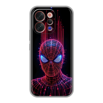 Силиконовый чехол на Vivo V70 с принтом Spiderman Человек паук Силиконовый чехол на Vivo V70 с принтом Spiderman Человек паук