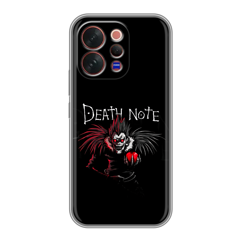 Силиконовый чехол на Vivo V70 с принтом Death note Тетрадь смерти Силиконовый чехол на Vivo V70 с принтом Death note Тетрадь смерти